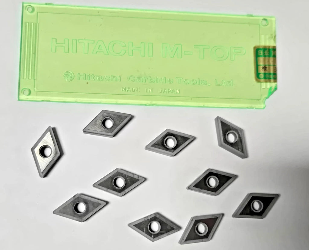 Hitachi Tools DNMG 432 432U WH20 Lathe Carbide Inserts 10 Pcs New Turning