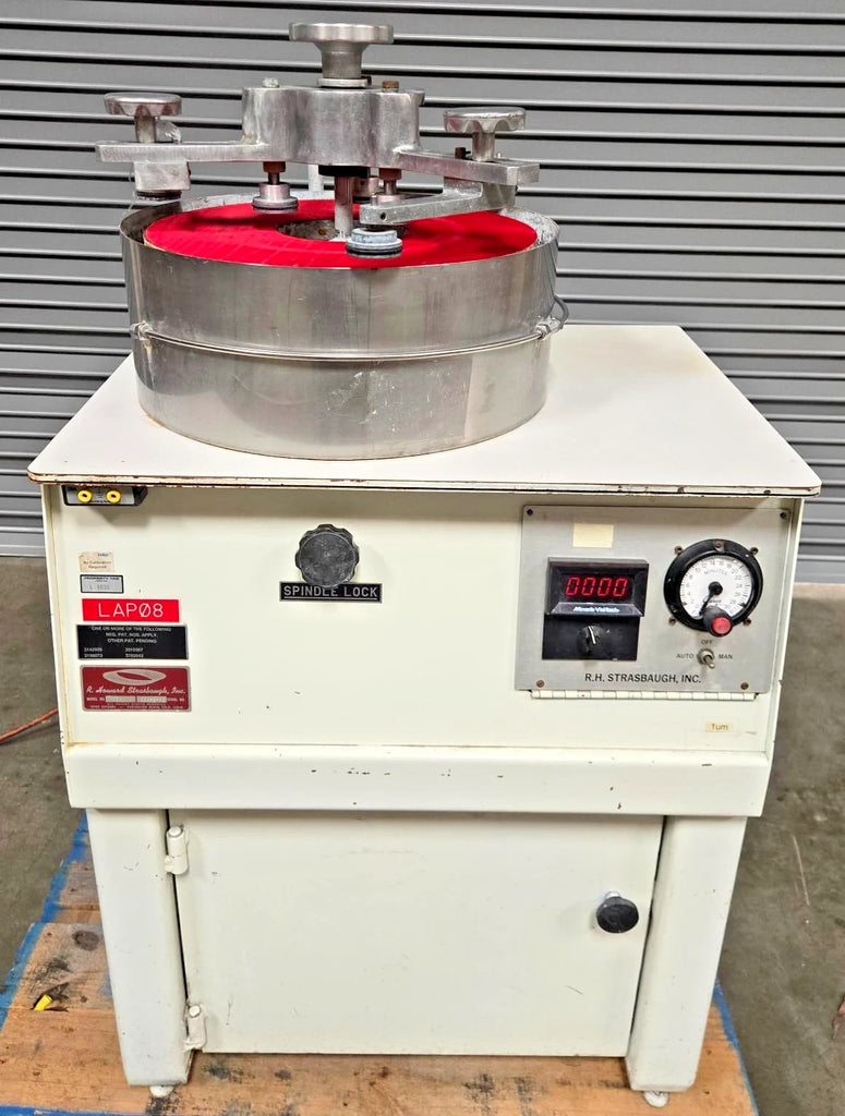 16 Inch Strasbaugh 6BK Polisher Lapping Polishing Machine Glass Lens