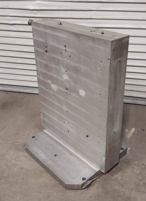 ABBOTT WORHOLDING Aluminum Tombstone CNC 25x25x2-1/4 Base 6x28-1/2x36 Column