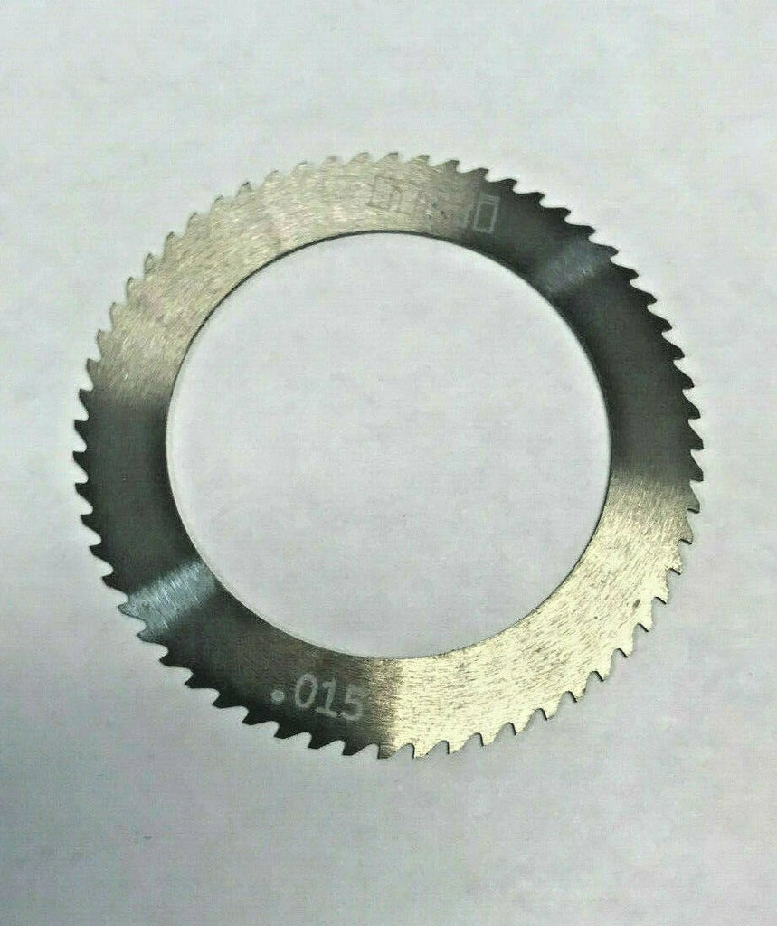 Solid Carbide Slotting Slitting Jeweler Blade Saw 2-1/4 x .015 x 1.57" Bore Mill