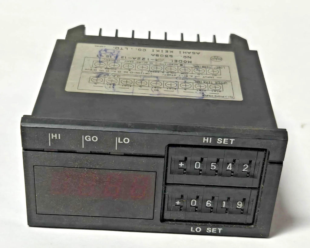 ASAHI KEIKI AM-122A-12-15-1 DIGITAL METER
