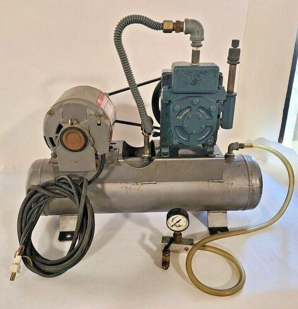 1400 Duo-Seal Vacuum Pump Dayton 5K413B AC Motor Split 1/3 HP Cannabis Hemp
