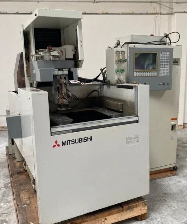 Mitsubishi Model FX10 CNC Wire EDM Electrical Discharge Machine Year 1996