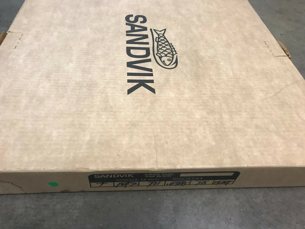1 New SANDVIK 14' 7" Joined Band Saw Blade .035 Thickness 1" Width Made in USA