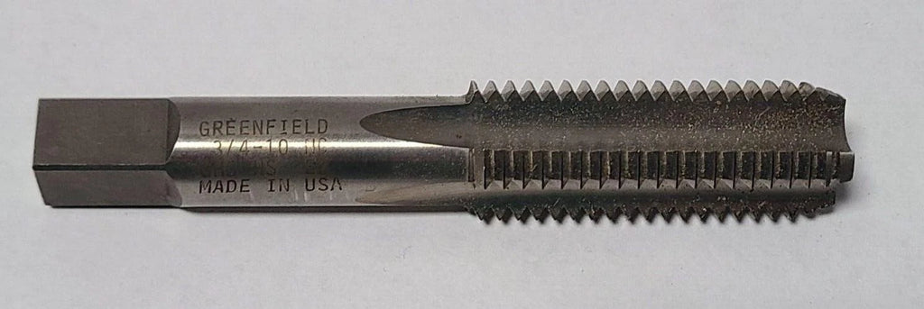 New HSS High Speed Steel Tap GH3 HS Greenfield 3/4-10 NC USA