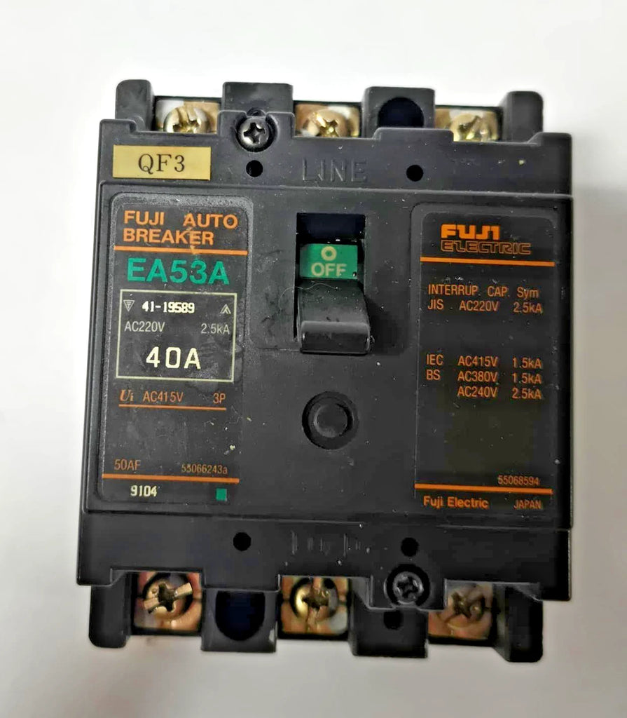 FUJI ELECTRIC EA53 AUTO BREAKER 40 A