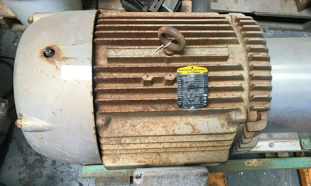 BALDOR Super-E Reliance Motor 40 HP Cat. No EM4110T Frame 324T 1775 RPM