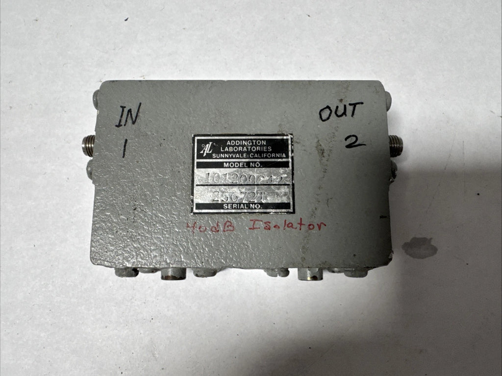 AL Addington Laboratories Model 101200042