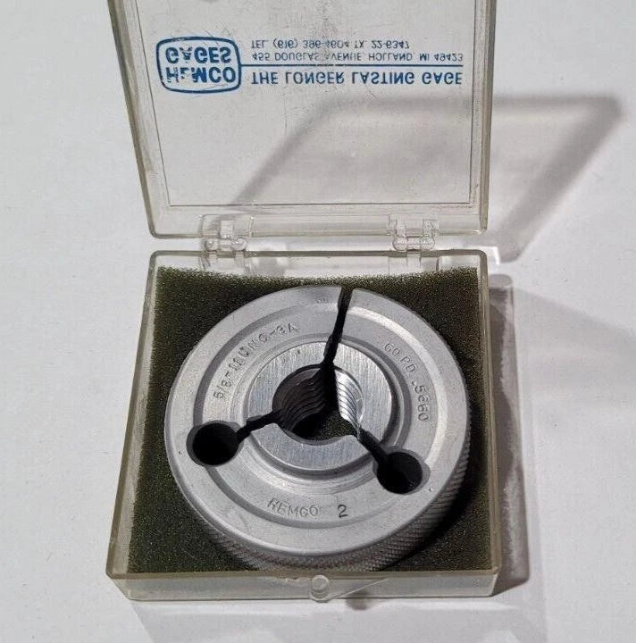 5/8-11 UNC-3A GO Thread Ring Gage P.D. .5660 HEMCO