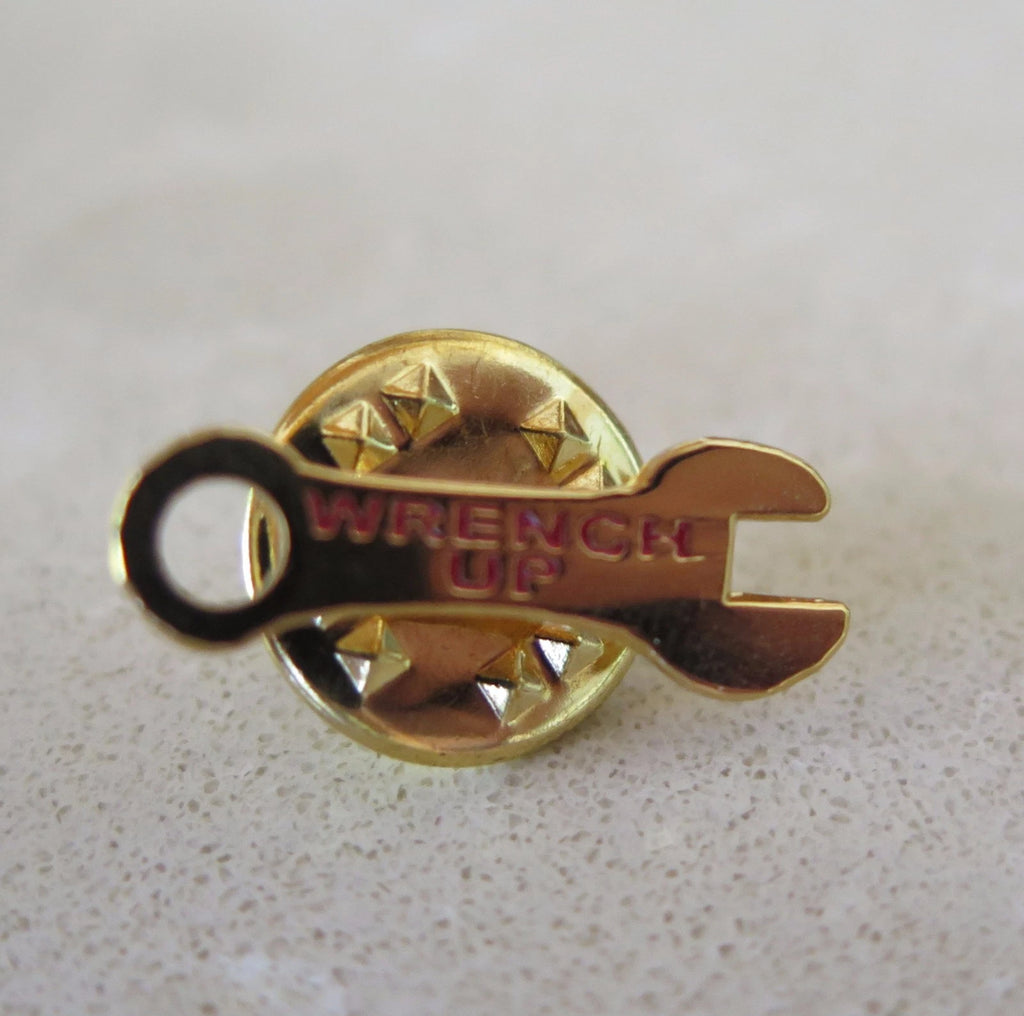 Wrench Up Pin Badge Lapel Collection Rare Brand New