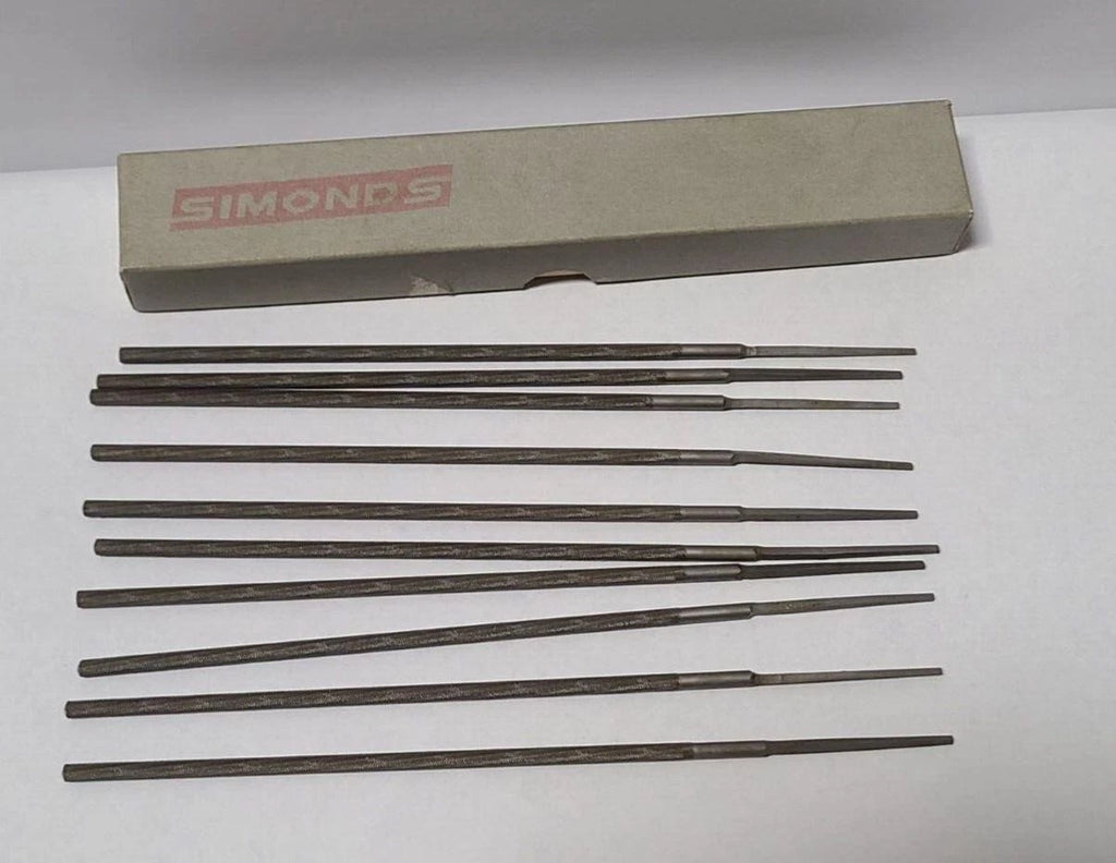 10 Pcs Simonds 6x5/32 Round File 84-183500 New USA