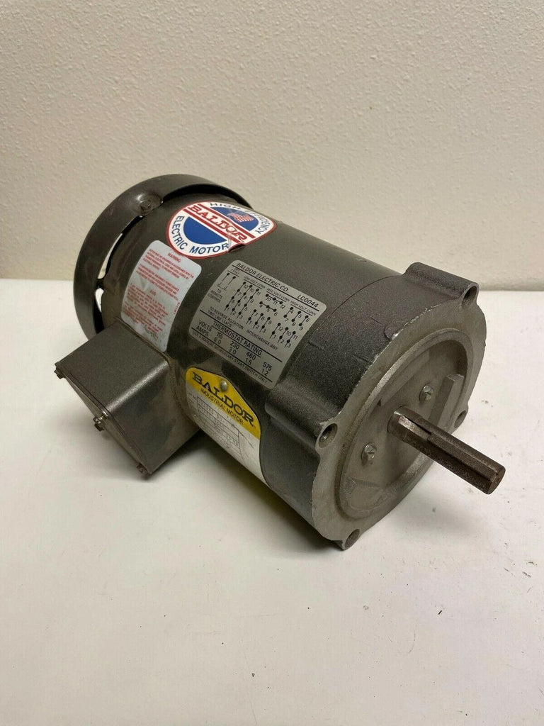 1 HP BALDOR RELIANCE MOTOR VM3545-50