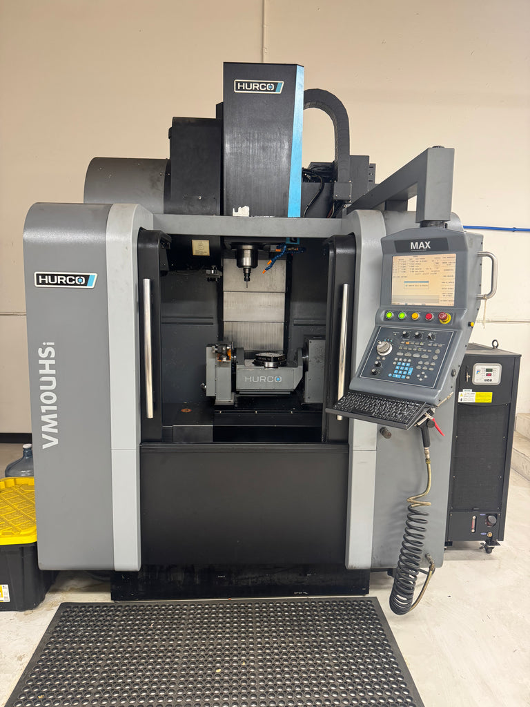 Hurco VM10UHS Vertical Machining Center, 30,000 rpm, 5 axis, low hours