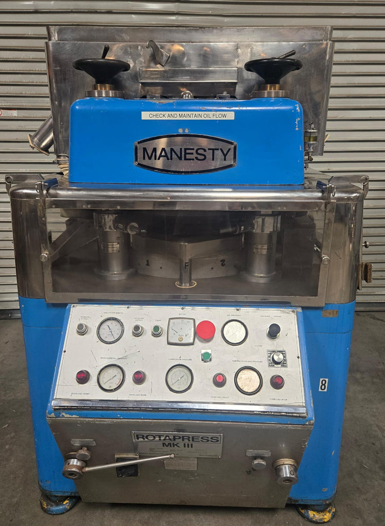 Manesty Rotapress Mark III High Speed Rotary Multi Station Tablet Press Local Pickup
