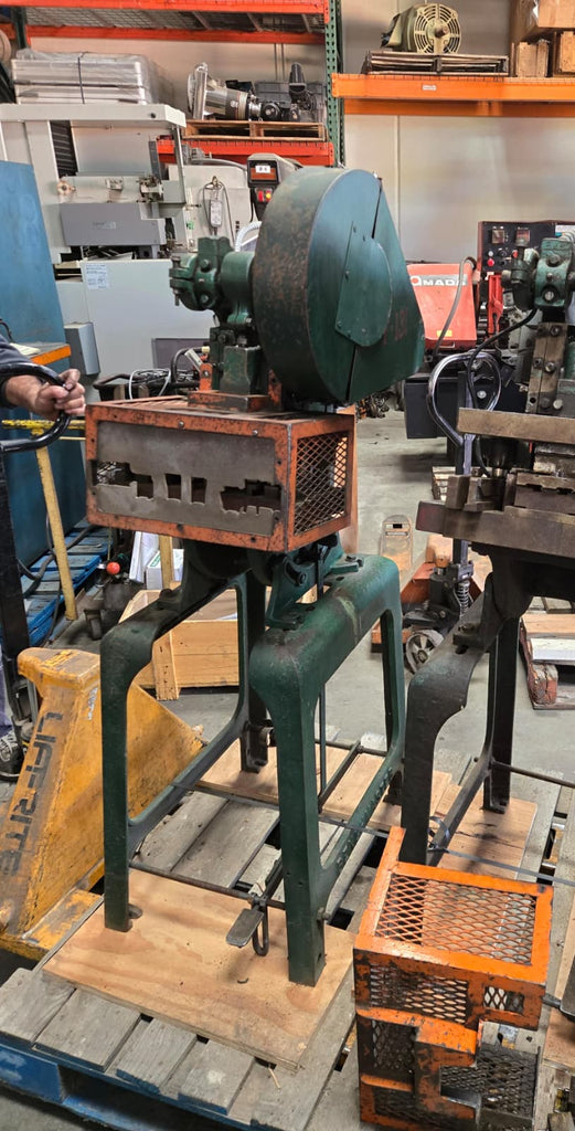 Benchmaster Punch Press 5 ton with boring bars and 5c indexer