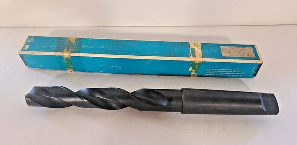 Besly Cutting Tools 1-17/32" High Speed Steel Taper Shank Drill Bit HSS Lathe