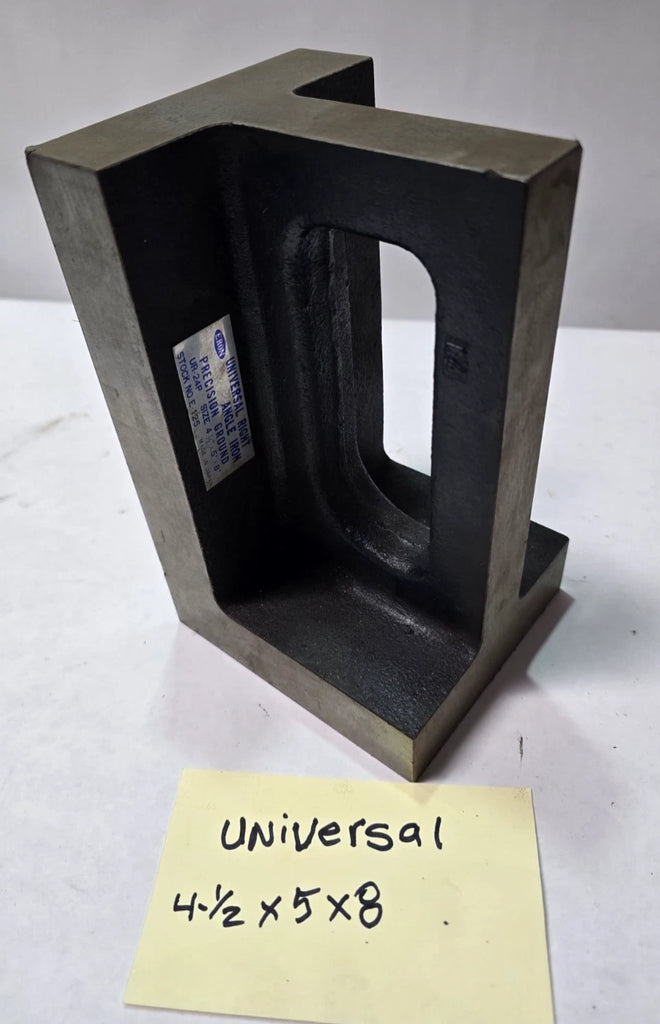 Angle Block 4-1/2 x 5 x 8 Heavy Duty Machinist Tool Mill Milling Machine Steel
