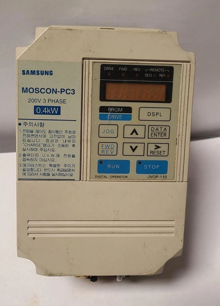 Samsung Moscon PC3 Frequency Inverter AC Drive CIMR-20P4PC3 200V 3 Phase 0.4kw