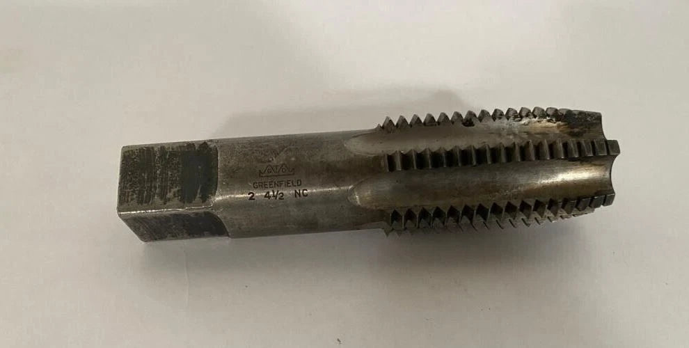 Tap GREENFIELD 2 4-1/2 NC HS MADE IN USA