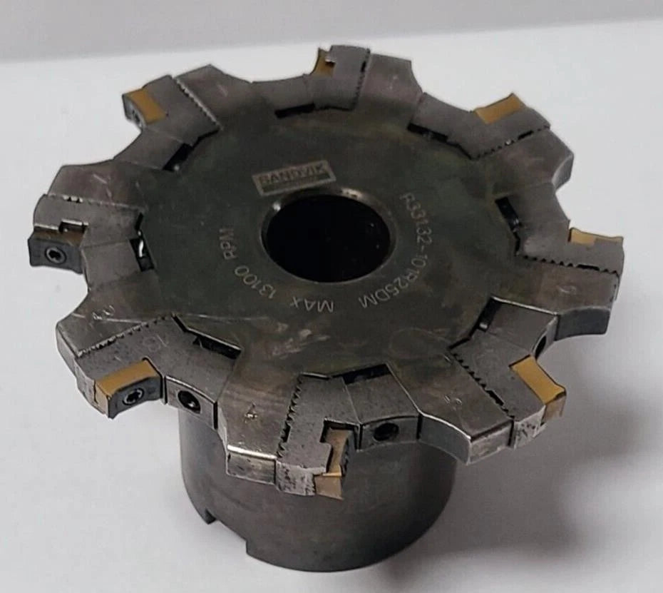 SANDVIK R331.32-101R25DM 4" Face MILL Milling Cutter Indexable Carbide Inserts