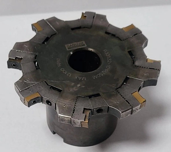 SANDVIK R331.32-101R25DM 4" Face MILL Milling Cutter Indexable Carbide Inserts