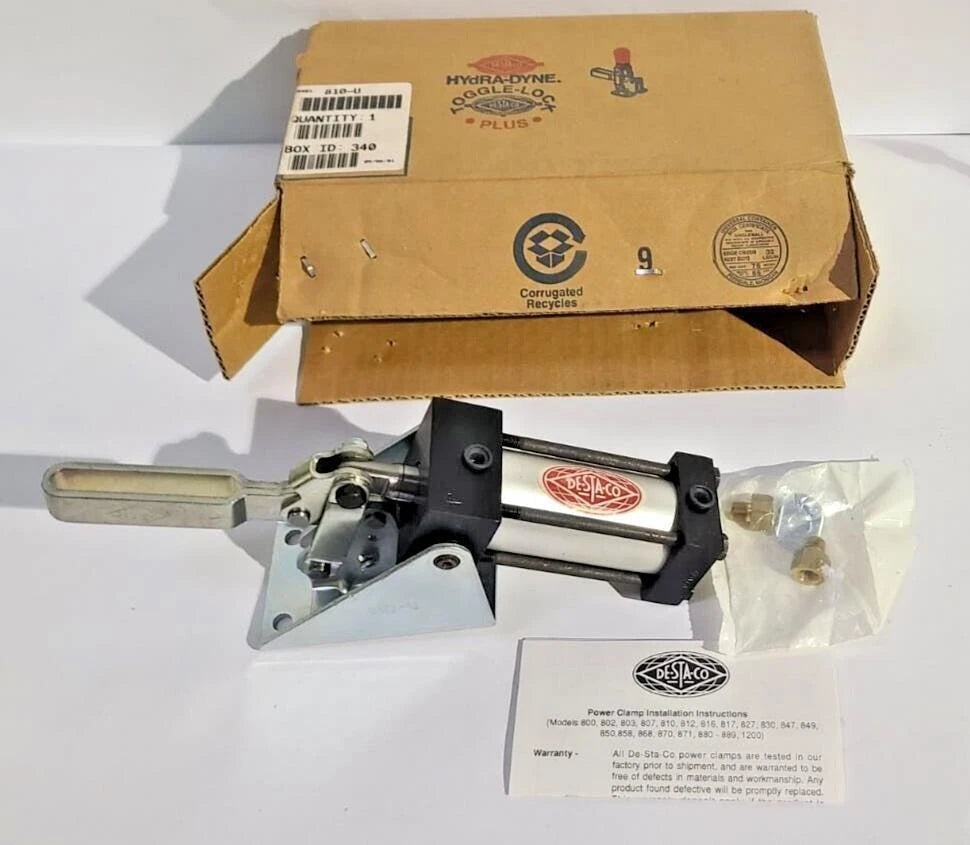 Destaco 810-U Pneumatic Hold Down Toggle Clamp Cylinder Stroke