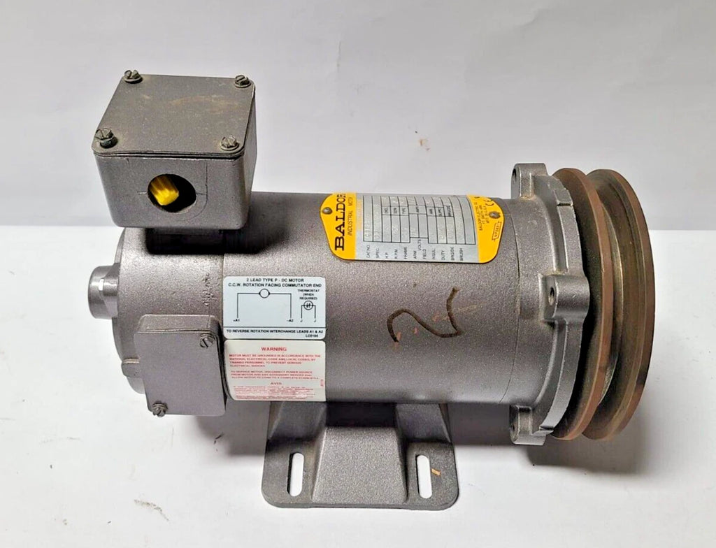 CDP3310 Baldor MOTOR .25HP 1750RPM 90V 56C Frame