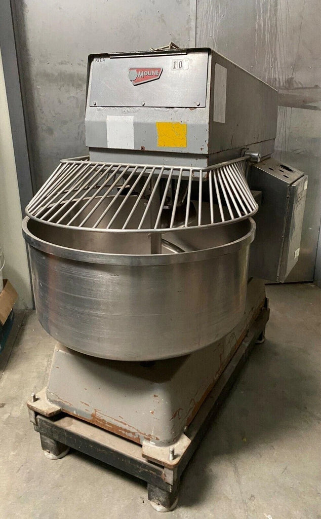 Moline Three Bag Spiral Mixer Heavy Duty Missing Controls