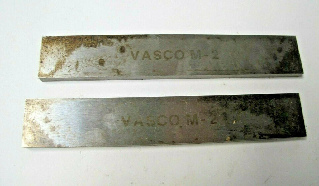 Lot of 2 VASCO M-2 Lathe Tool Cutting HSS Bits 1/4" x 1" x 6" Brand New