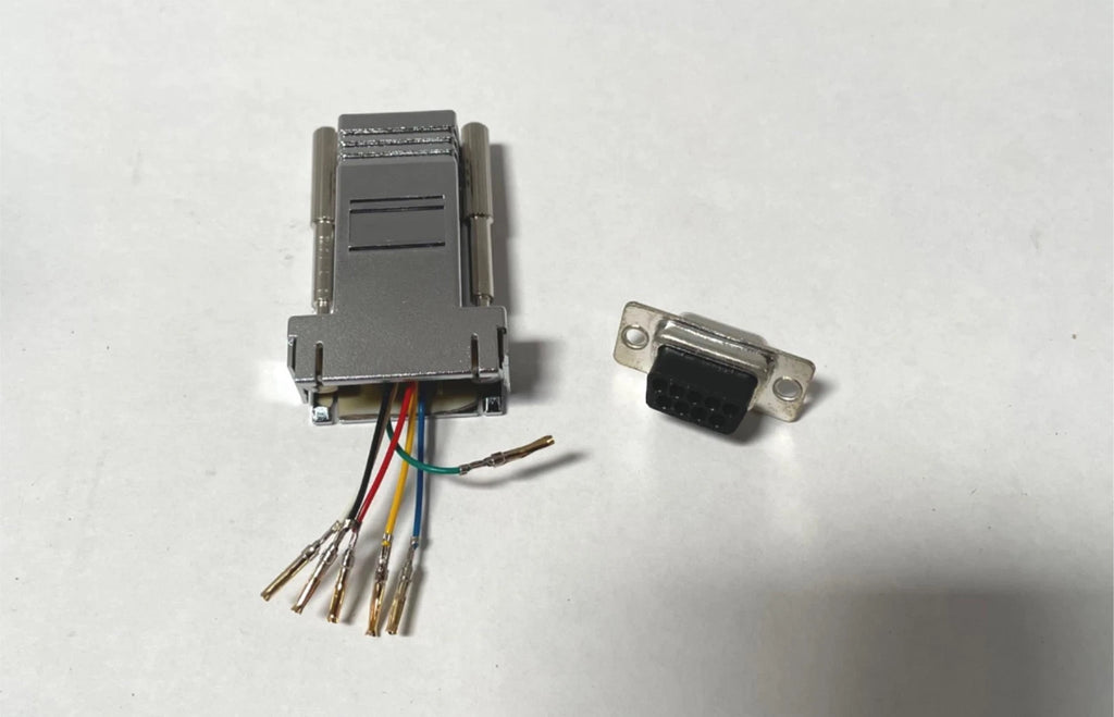 Lot of 50 NIC Components Corp DB9F to RJ45 Modular Connector Adapter 48723-02