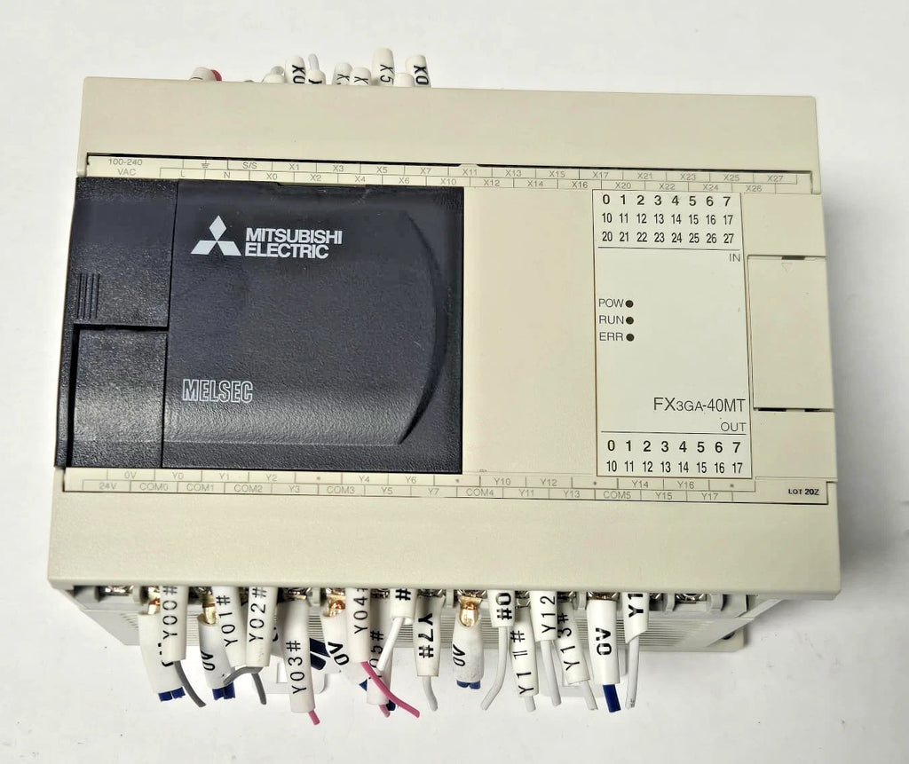 MITSUBISHI FX3GA-40MT-CM FX3GA40MTCM PLC Module I/O FX Series POWER SUPPLY