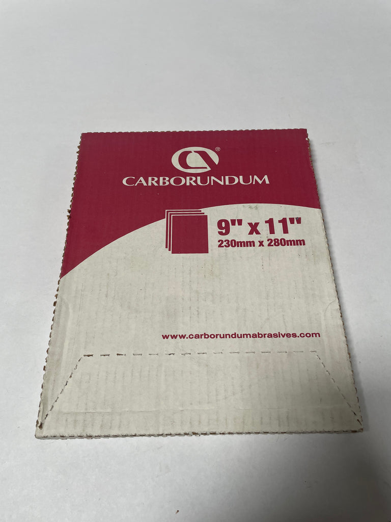 Carborundum BE0712W Waterproof Sandpaper 9x11 P1200 Grit Abrasive Sheets