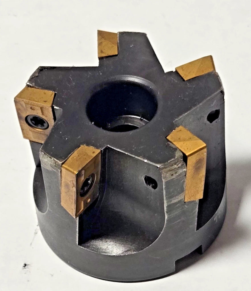 Teledyne Face Mill FSM-2PN-0 Tool Holder 2" Indexable Milling Cutter Carbide