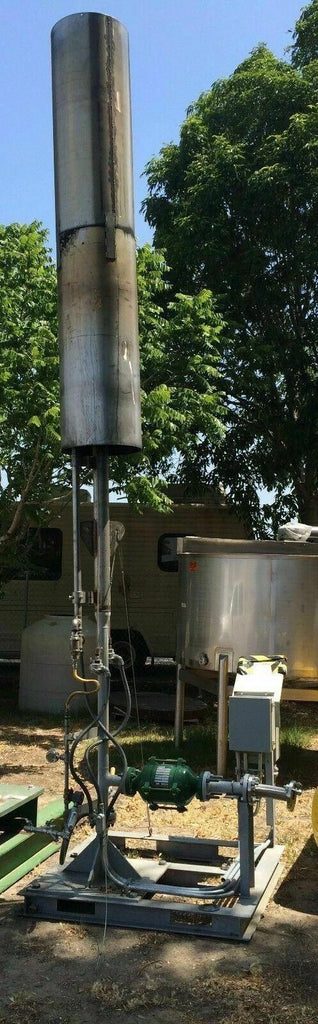 Parnel Biogas Gas Flare System PNL- 101 Digester Enardo 70802/D Flame Arrestor
