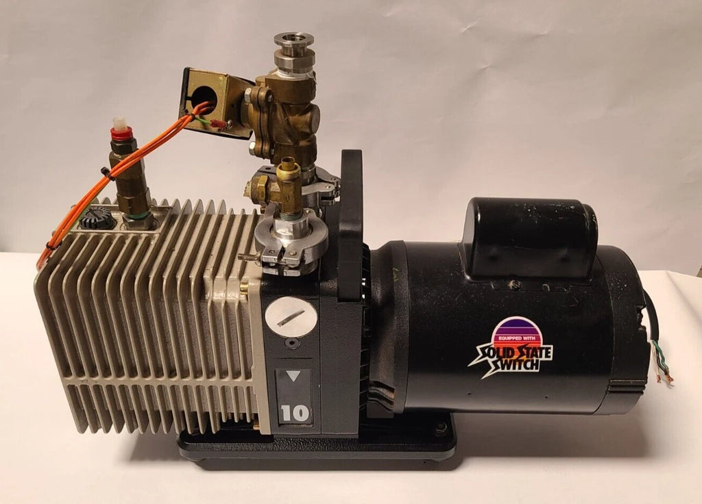 Varian Alcatel Adixen Type 2010 Vacuum Pump Franklin Electric 1101006418 Motor