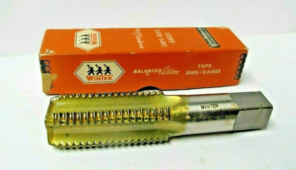 1 WINTER Hand Tap 1 3/8 - 6 GH-4 NC HS 4 Flutes PLUG Brand New