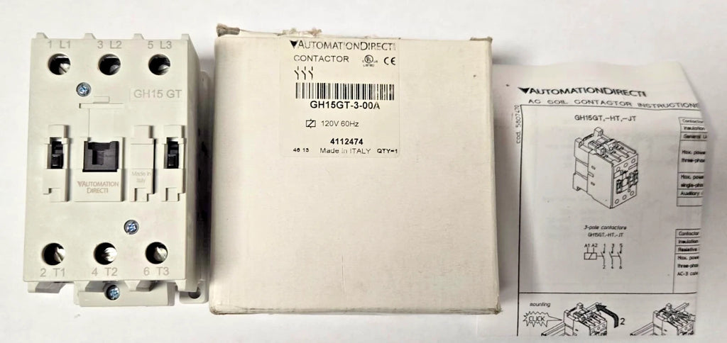 AUTOMATION DIRECT GH15GT300A BRAND NEW GH15GT-3-00A GH15GT Contactor