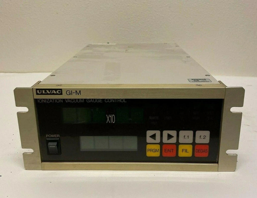 ULVAC GI-M IONIZATION VACCUM GAUGE CONTRO