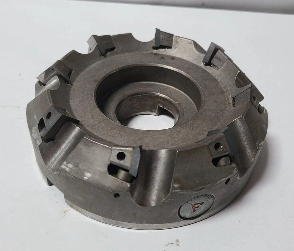 Futur FACE MILL 7" indexable Milling Cutter Carbide Insert
