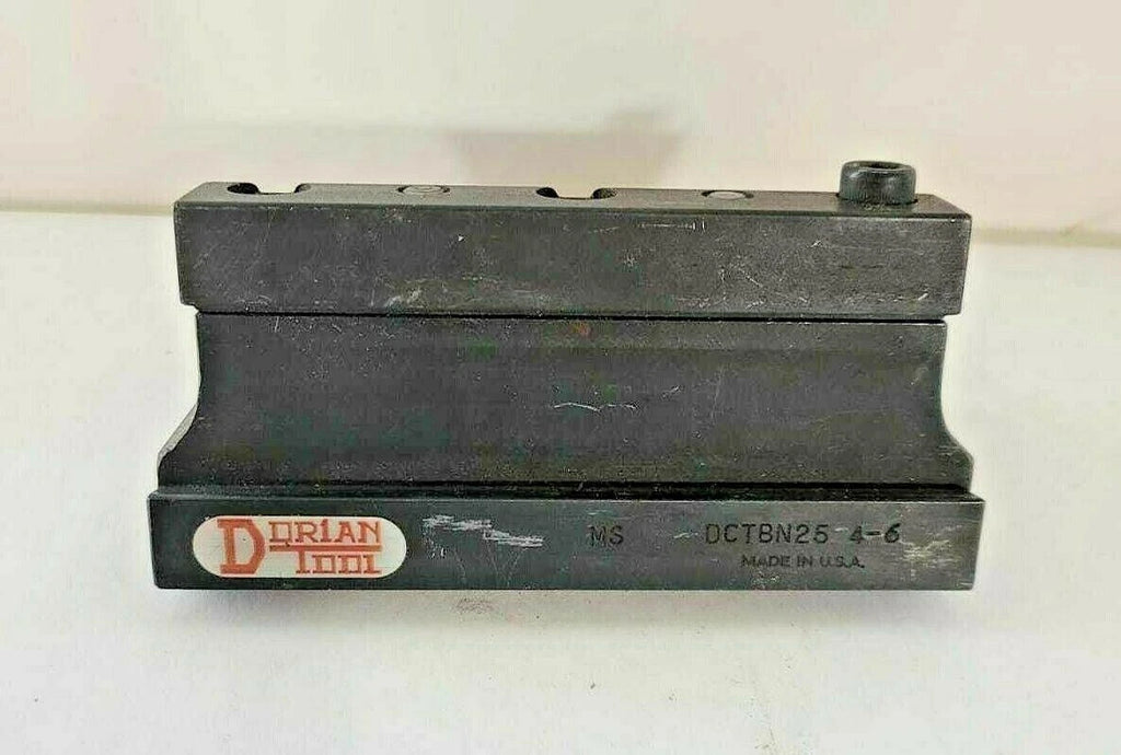 Drian DCTBN25 4-6 MS USA Self Grip Tool Block Holder Lathe Grooving Cut-Off