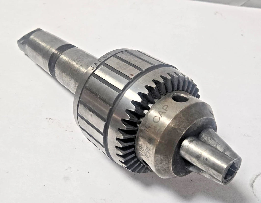 Jacobs 20N 5JT USA Super Ball Bearing Chuck 3/8" - 1" Arbor Lathe 10-25 mm