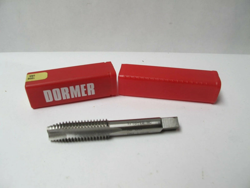 Dormer Tap 9/16-12 H3 3 Flutes Plug Brand New Made In USA