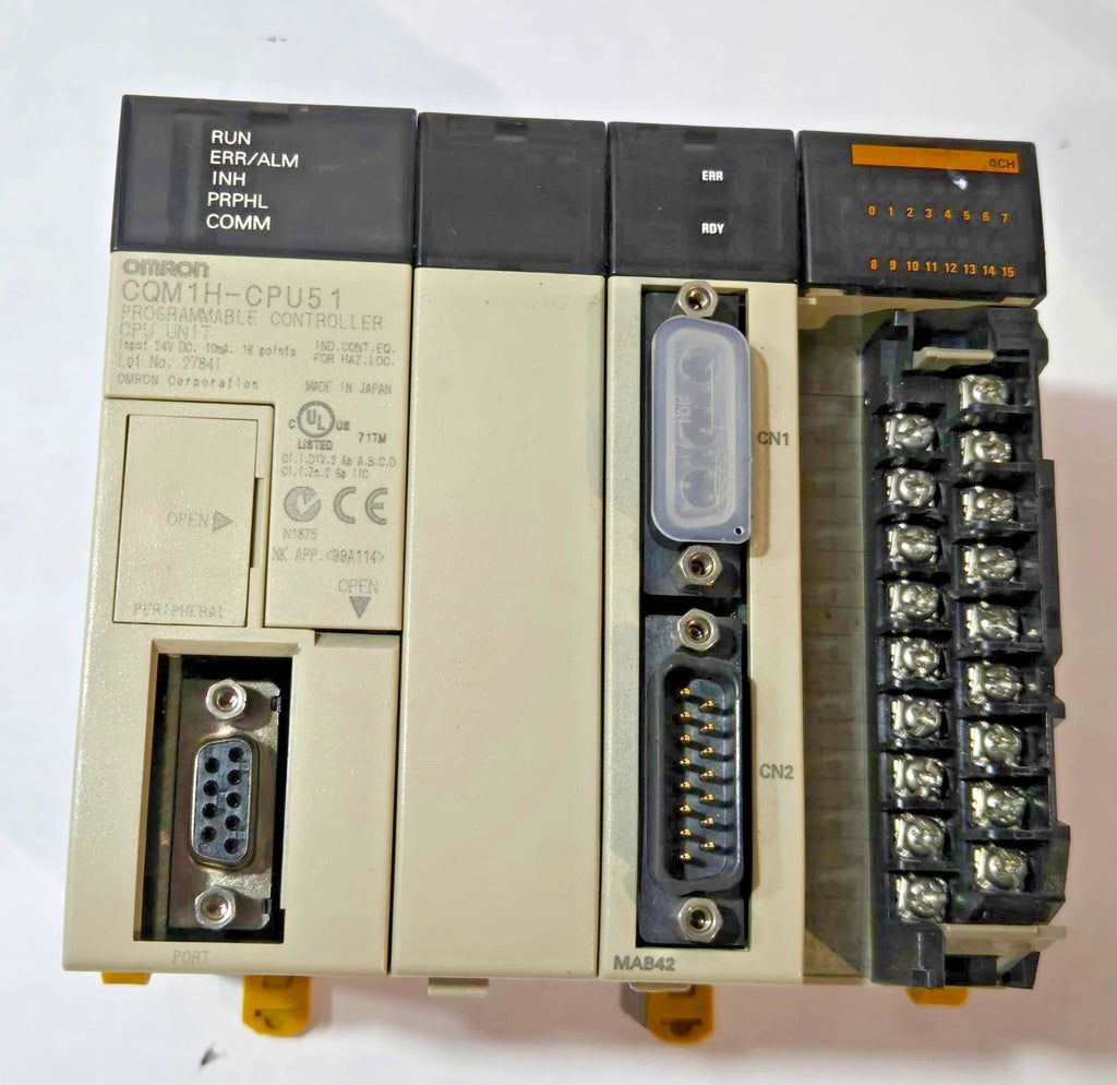 OMRON CQM1H-CPU51 CQM1HCPU51 PROGRAMMABLE CPU UNIT CQM1H-CPU SERIES