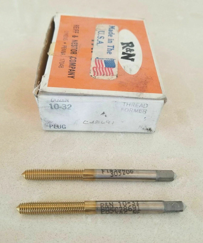 2 Pcs Reiff Nestor R&N ThreadFormer HSS Standard Bott Tap 10-32 H-5 C28691 NF