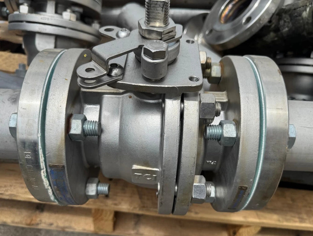 TCI TC-5000 Fire Safe 3" Ball Valve 316ss Cf8m 316 Stainless Steel Flanged