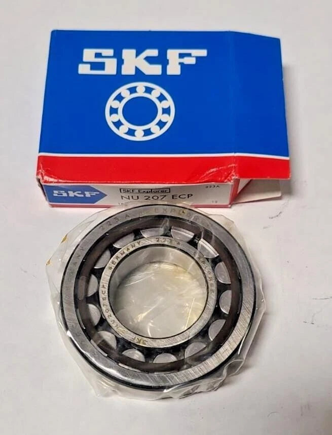 SKF GERMANY NU207 ECP CYLINDRICAL ROLLER BEARING
