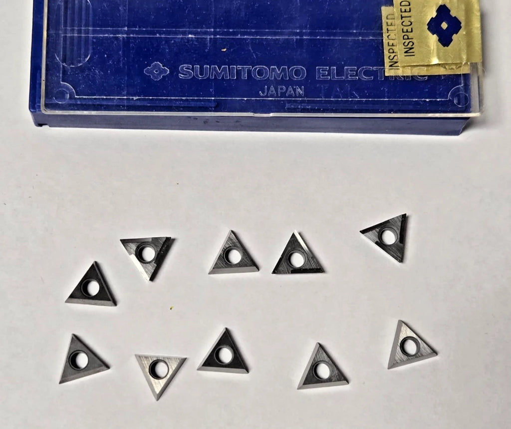 Sumitomo TPGH 110302L-SD TPGG22YL G10E Mill Lathe Carbide Inserts 10 Pcs New
