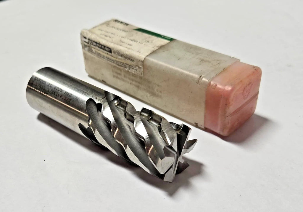 Hanita M-42 End Mill 6 Flutes HSS IL 620W 1-1/4 x 1-1/4 x 2 x 4-1/2