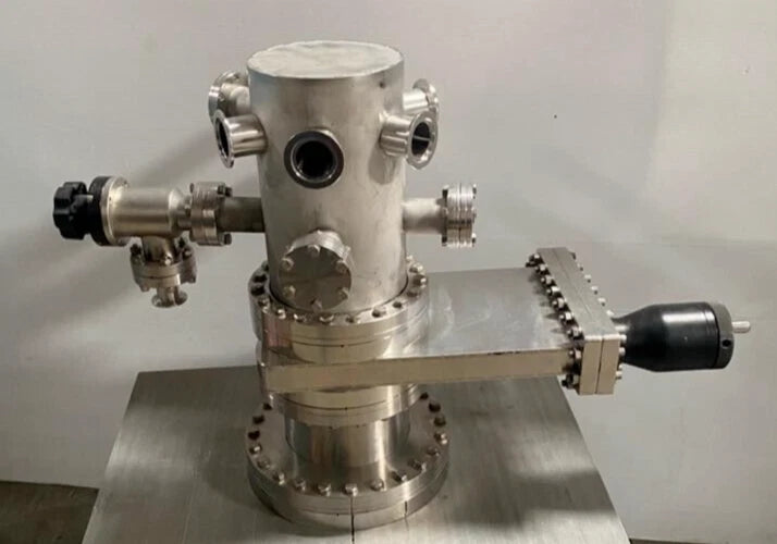 Stainless Steel VACUUM Chamber Multiple Port Valve Duniway Stockroom
