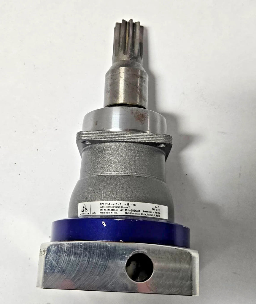 WITTENSTEIN NPS 015X-MF1-7 1E1-1S Gearbox Motor Servo Gear